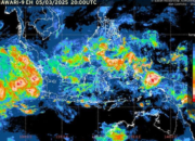 Waspada Hujan Petir! Ramalan Cuaca 6 Maret Bikin Kota-kota Ini Siaga