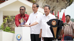 Wow! Jokowi Resmikan Kampung Nelayan Modern di Papua, Masyarakat Bahagia!