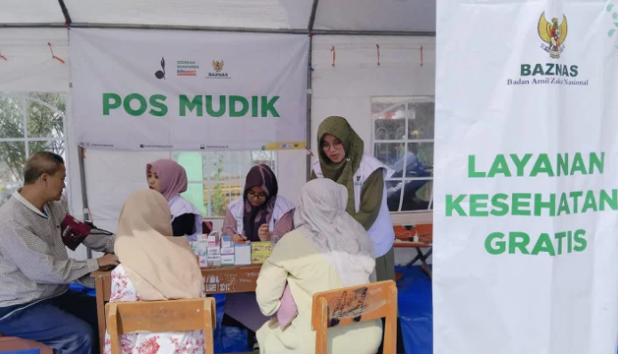 Wow! Pos Mudik Baznas 2024, Layanan Lengkap bagi Pemudik Lebaran