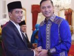 Silaturrahmi Jokowi – Agus Harimurti di Istana Merdeka, Pasangan 2019 ?