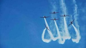 Misteri Kalimat ALLAH di Langit Biru Yang Memukau dalam Aerobatik TNI AU