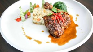 Resep Ayam Bakar Saus Herbal, Ala Chef Grand Dafam Hotel Surabaya