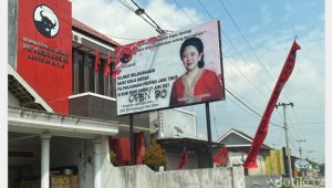 Baliho Puan Maharani Jadi Korban Vandalisme, Ada Tulisan ‘Open BO’