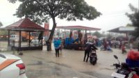 Hujan Guyur Makasar, Jalan Poros Makasar- Bantaneg Lumpuh Total