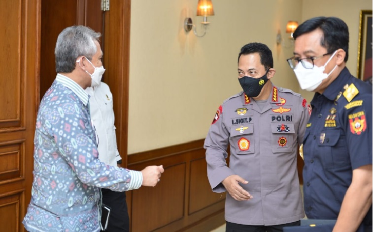 berharap dukungan Kapolri, dirjen bea cukai koordinasi di mabes polri