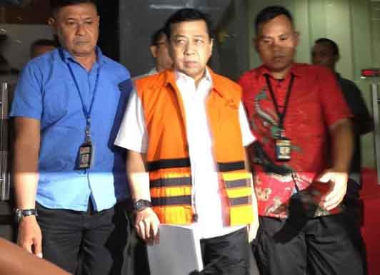 bekras kasus korupsi Novanto