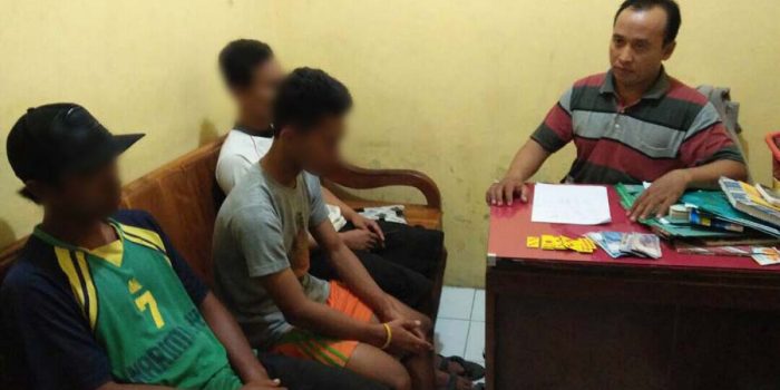 Meja Biliard Dijadikan Tempat Bermain Judi Tiga Orang Diamankan Polsek Rengel