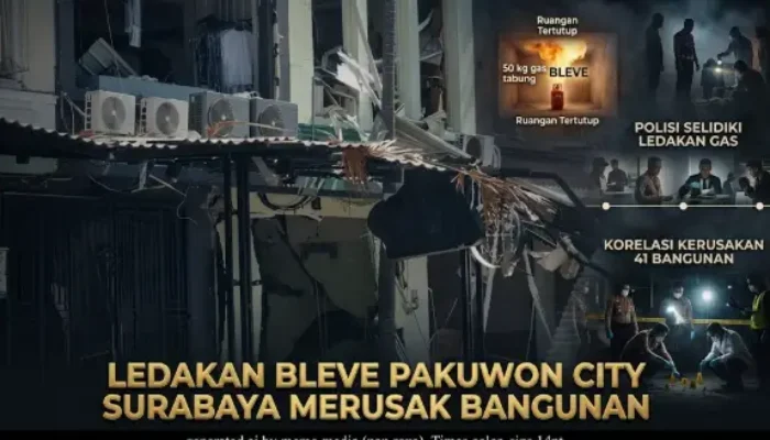 Dampak Ledakan Pakuwon City Surabaya Rusak 41 Bangunan
