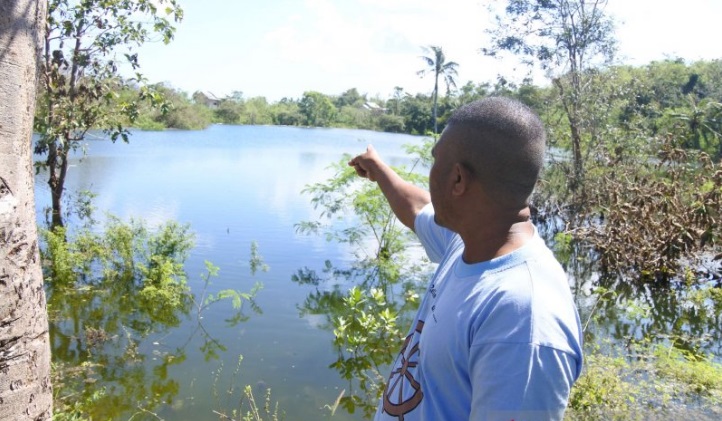 danau baru muncul setelah ada musibah di NTT