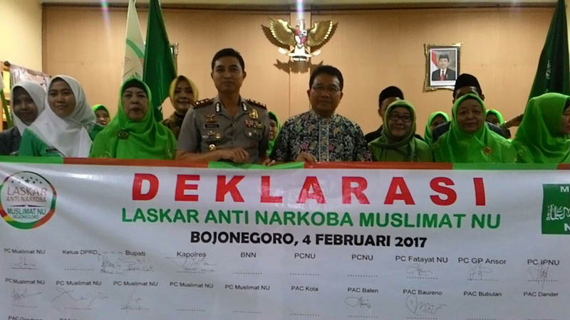 deklarasi anti narkoba muslimat nu