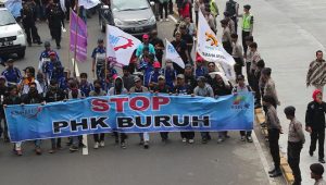 Hari Ini, Puluhan Ribu Buruh Demo di Istana Negara dan Bundaran HI