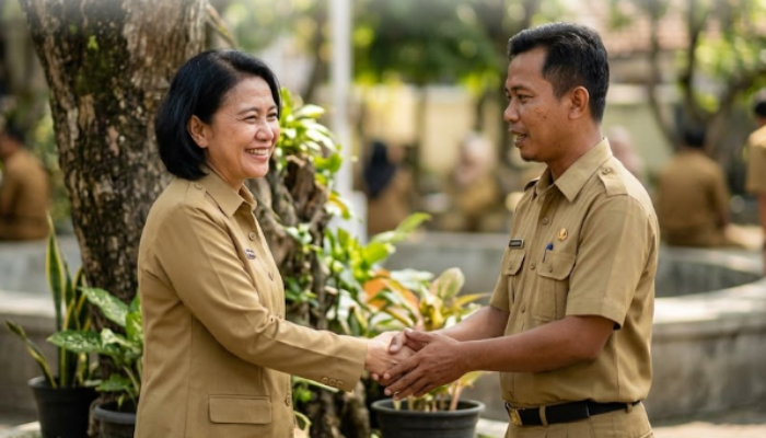Refleksi Iduladha Mbak Wali Tekankan Makna Kurban Bagi ASN Pemkot Kediri Bukan Sekadar Kerja Formalitas Masuk Pulang