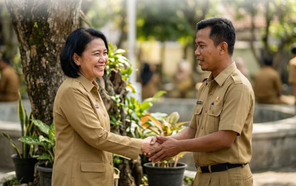 ekspesi humaniks walikota kediri