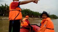 Perahu Terbalik, Tujuh Santri Langitan Hanyut Dibawa Arus Kali Bengawan Solo