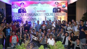 Silaturahmi Forum Wartawan – Polres Kediri Peringati Hari Pers 2017