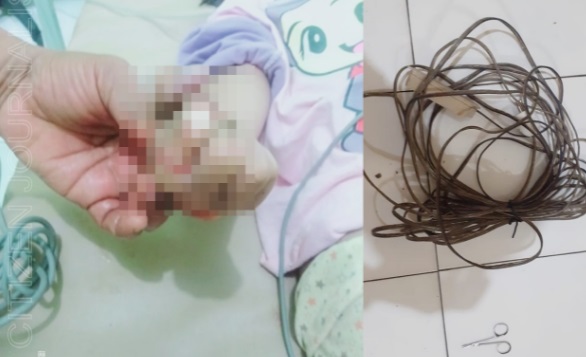 Mainan Kabel, Balita Mati Kesetrum Listrik