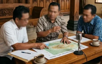 Watu lawang nganjuk disorot pertemuan rahasia di rumah akademisi yang memicu polemik lingkungan.