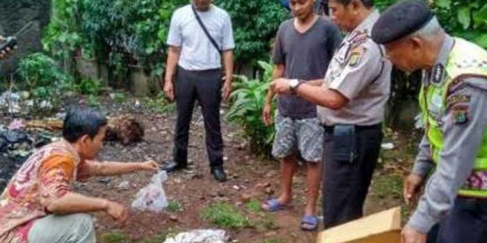 Janin Bayi Hasil Hubungan Gelap Dibuang dalam Tas Kresek di Bak Sampah