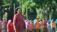 Ratusan Karyawati Pemkot Kediri Pakai Kebaya, Apel Peringati Hari kartini