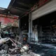 Kebakaran Landa Kantin di Kawasan Istana Gebang Blitar, Diduga Akibat Kelalaian Memasak