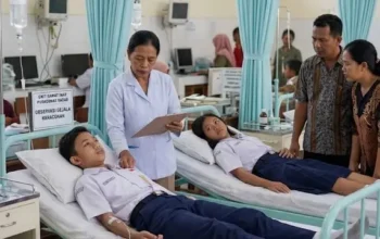 Dugaan Keracunan MBG di Badas Kediri: 10 Pelajar Mual dan Pusing, Puskesmas Beri Perawatan Intesif