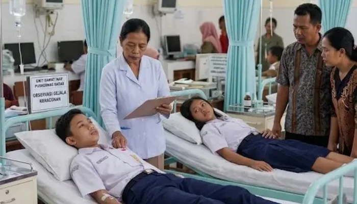 Dugaan Keracunan MBG di Badas Kediri: 10 Pelajar Mual dan Pusing, Puskesmas Beri Perawatan Intesif
