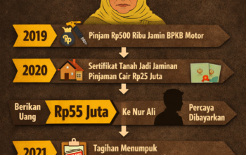 Nenek di Jombang pinjam Rp500 ribu kini terjerat utang Rp70 juta sertifikat tanah terancam