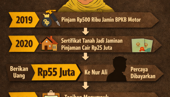 Nenek di Jombang pinjam Rp500 ribu kini terjerat utang Rp70 juta sertifikat tanah terancam