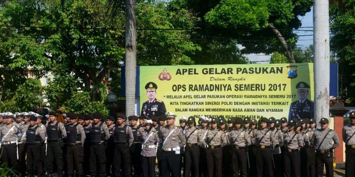 Polresta Kediri Gelar OPS Ramadniya Semeru 2017