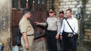 Pabrik  Miras Jenis Arak Putih Diobrak Jajaran Polsek di Polres Tuban