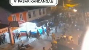 Video Viral Ricuh di Pasar Kandangan dan Gondanglegi Ini, Hoaks