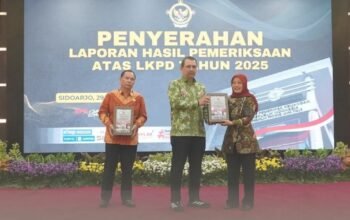 kabupaten kediri raih opini wtp ke-10 berturut-turut