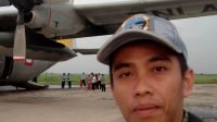 Wartawan Memo, Jajal Pesawat Hercules – Berharap Pemerintah Tingkatkan Perawatan