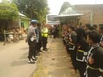 Kapolsek Kertosono Beri Pengarahan Pesilat Kera Sakti