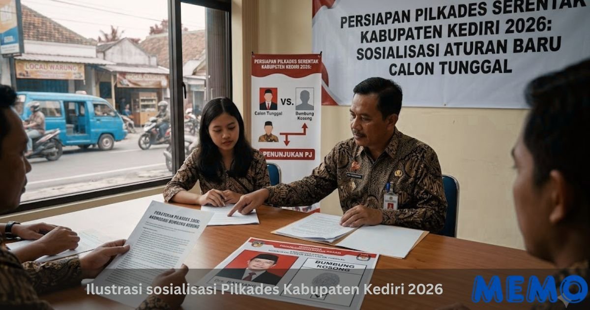 aturan baru pilkades kediri 2026