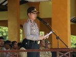 Kapolres Bojonegoro Pimpin Apel Gelar Pasukan Ops Ramadniya Semeru 2017