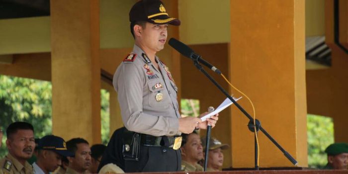 Kapolres Bojonegoro Pimpin Apel Gelar Pasukan Ops Ramadniya Semeru 2017