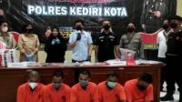 Bulan Puasa, Empat Kasus Kriminalitas Diungkap Reskrim Polres Kediri Kota