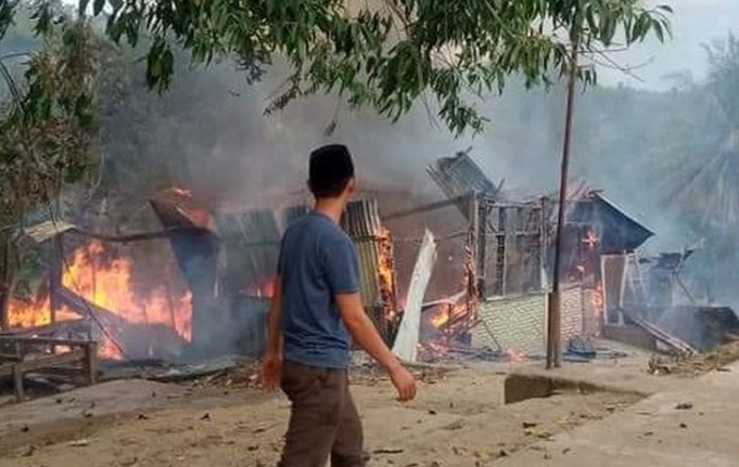 Pondok Pesantren Terbakar, Asrama Putri Ludes