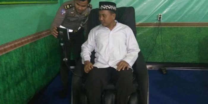 Pos Yan Rest Area Tuban Sediakan Kursi Pijat untuk Pemudik