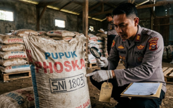 Kemasan Pupuk 'Phoska' Palsu Pakai Izin Pasir Bangunan, Polisi Bongkar Skenario Licik di Tulungagung