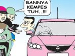 Dua Penjahat Kelabuhi Ibu Muda Bawa Mobil, Nyaris Jadi Korban Perampokan