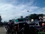 Proyek Simpang Lima  dan Jembatan Penyeberangan Bandara Sultan Hasanuddin Dibuka Untuk Arus Mudik
