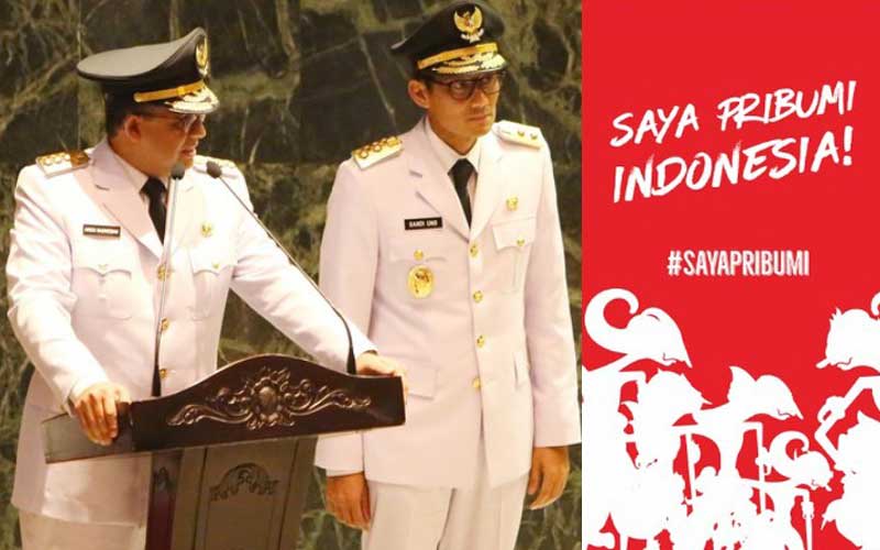 Hashtag SayaPribumi Menjadi Topik Terkini  di Sosial Media 