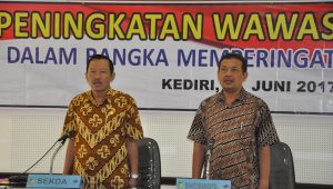 Seratus Peserta Ikuti Event Sepekan Pancasila Yang Digelar Bakesbangpol Pemkab Kediri