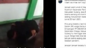 Jamaah Meninggal Saat Sujud Sholat Jum’at, Husnul KHotimah