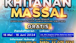 STIKes Maharani Malang bekerjasama dengan RSSA & AWPI Jatim Siap  Gelar  “Khitanan Massal”