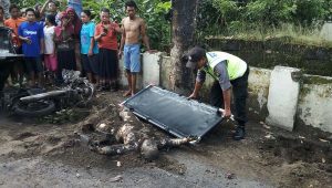 Bawa Bensin Tumpah Hingga Mati Terbakar