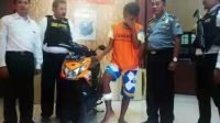 Kurir Motor Curian Di bekuk Unit Reskrim Polsek Tegalsari