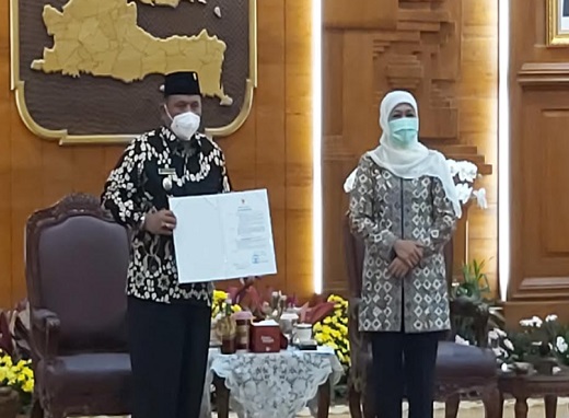 Marhaen Djumadi Ditunjuk Sebagai Plt Bupati Nganjuk